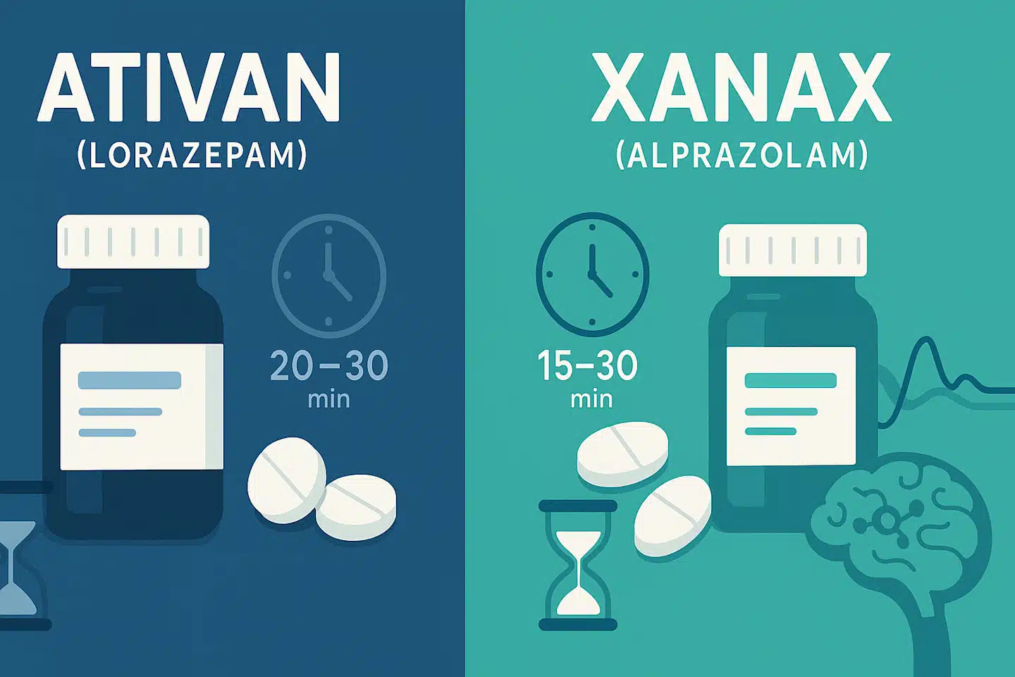 Ativan Versus Xanax