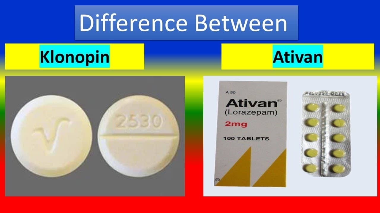 Ativan vs Klonopin