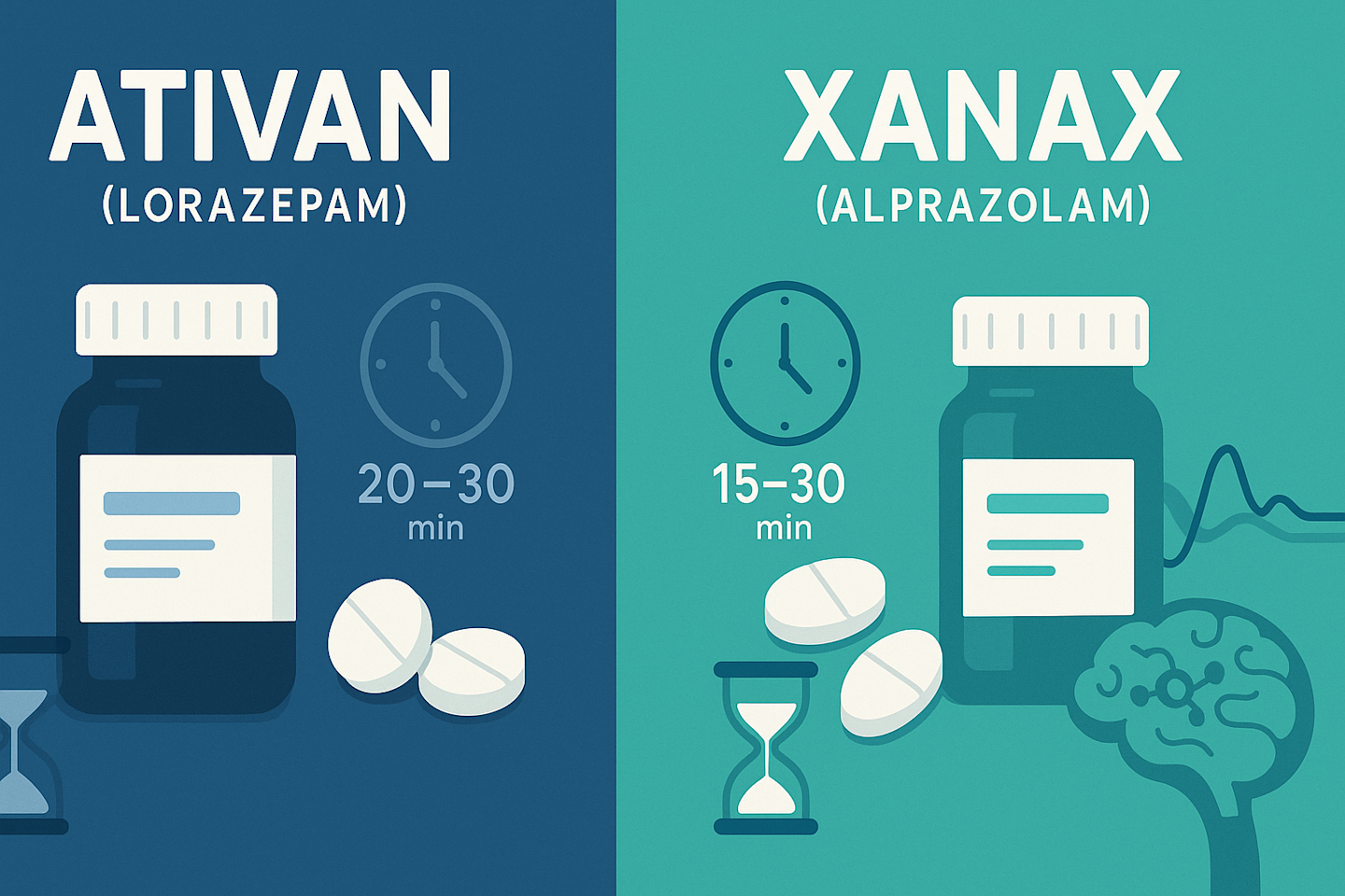 Ativan vs Xanax