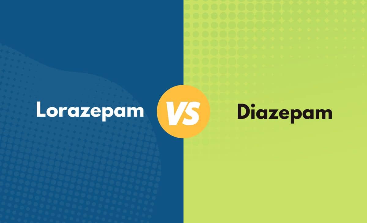 Lorazepam vs Diazepam