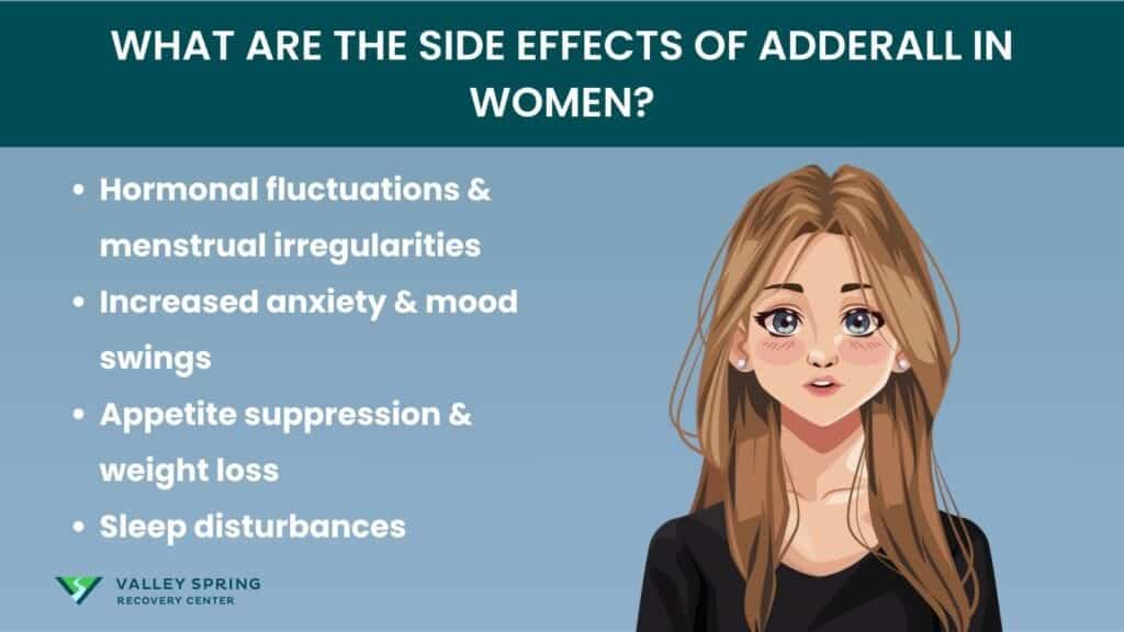 Side Effects of Adderall in Females