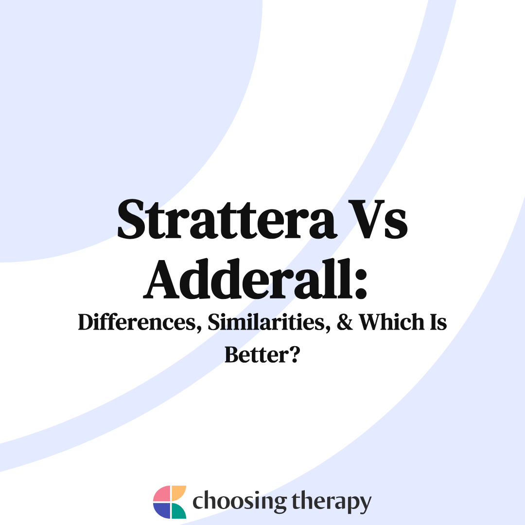 Strattera vs Adderall