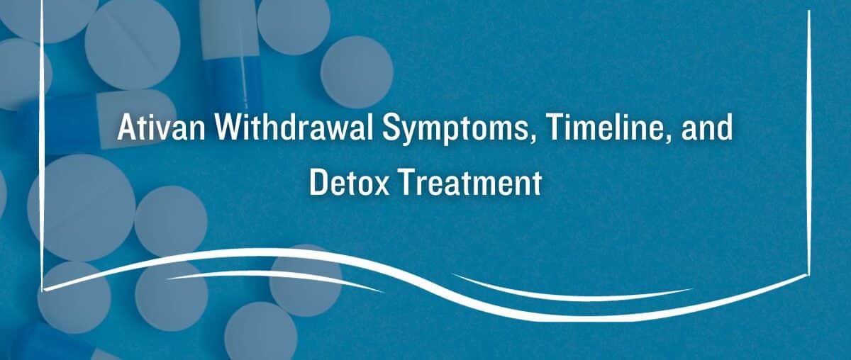 ativan withdrawal